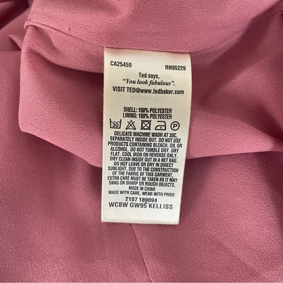 Ted Baker sculpted bow sleeveless top - Picture 7 of 10